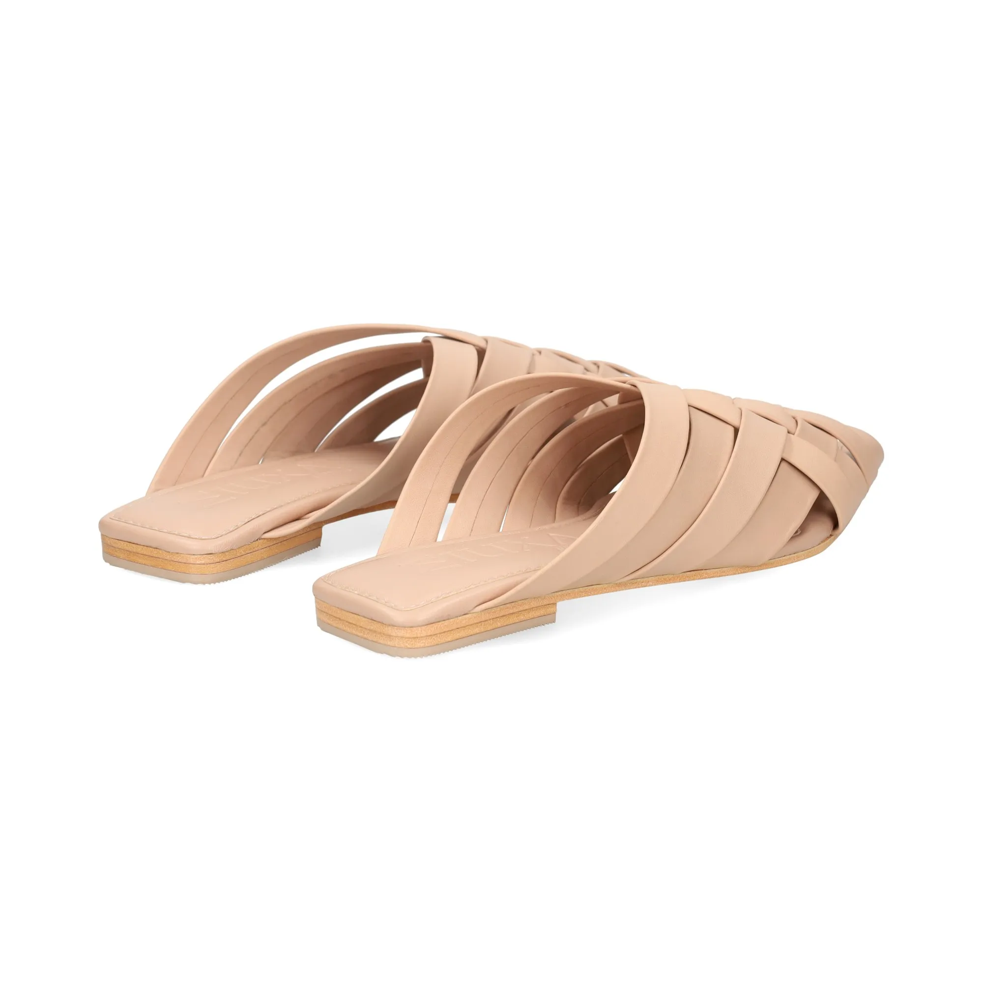 MIUXA Zuecos de Mujer 519 NOUGAT