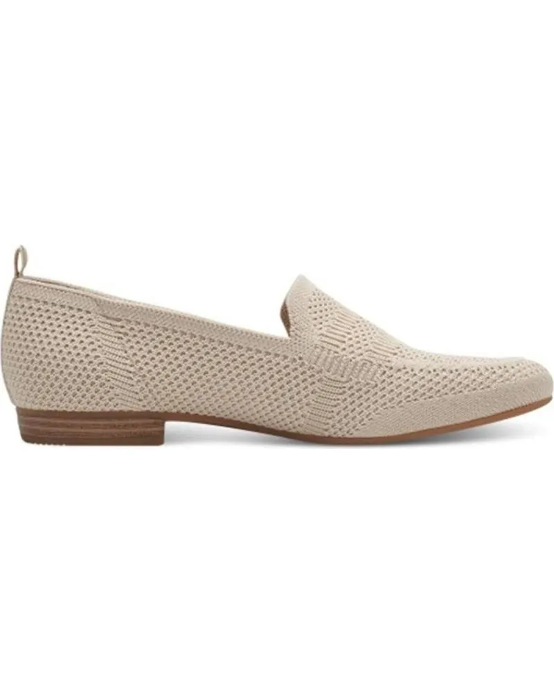 Mocasines de Mujer  24266 TEJIDO BEIG