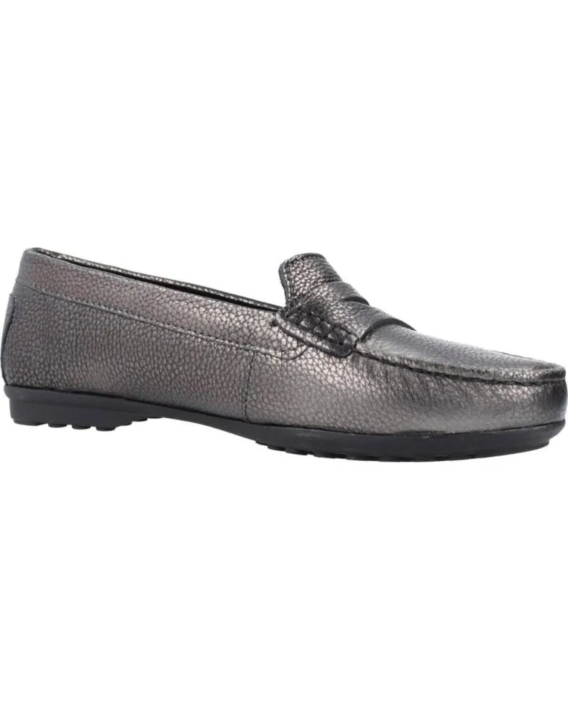 Mocasines de Mujer GEOX D ELIDIA PLATA