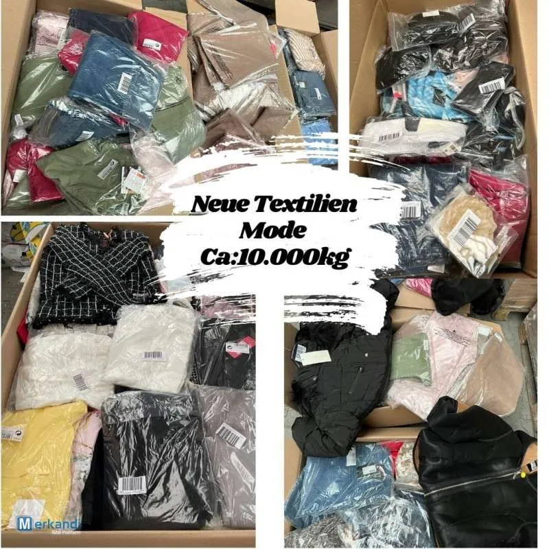 MODA FEMENINA PRODUCTOS VíRGENES VENDIDOS POR KILO  10.000 KG DESTINADOS A LA EXPORTACIóN