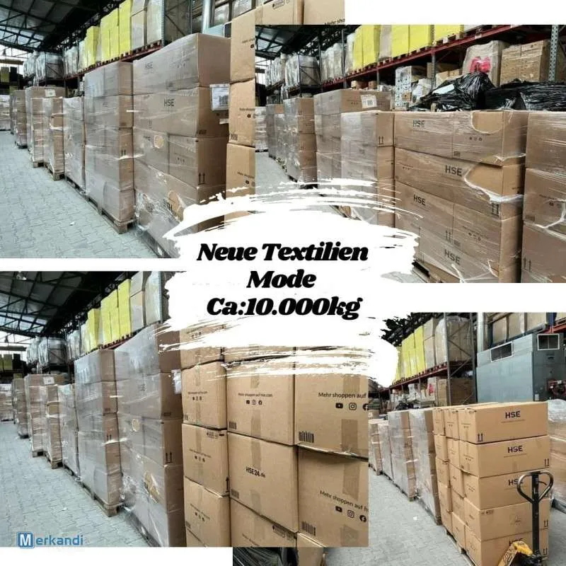 MODA FEMENINA PRODUCTOS VíRGENES VENDIDOS POR KILO  10.000 KG DESTINADOS A LA EXPORTACIóN