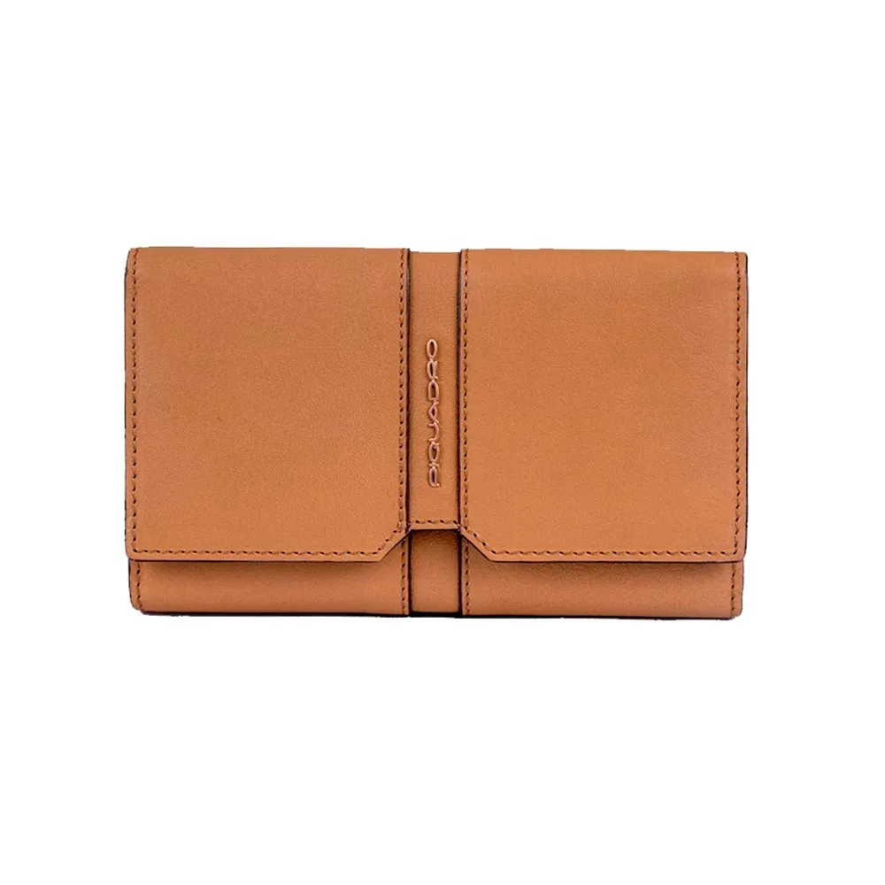 Monedero de Piel Piquadro PD4152S126R/CU Color Cuero