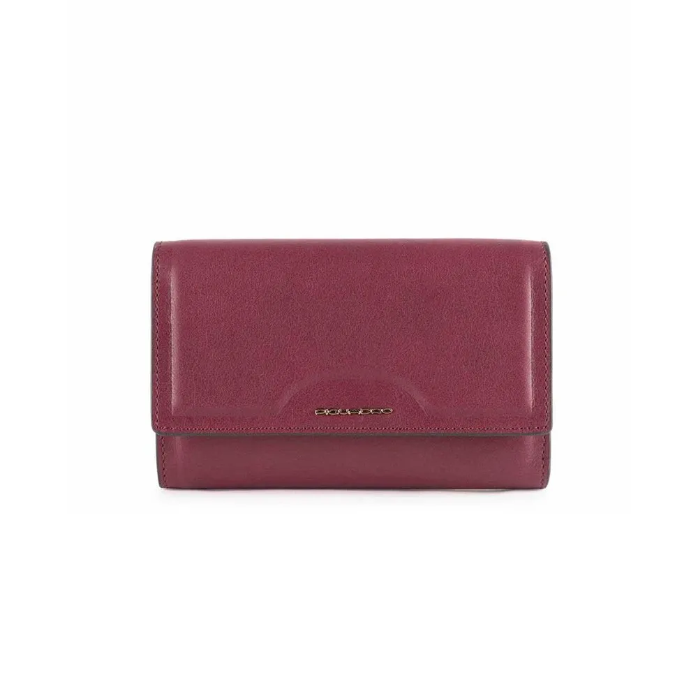 Monedero de Piel Piquadro PD4152W102R/BO Color Burdeos