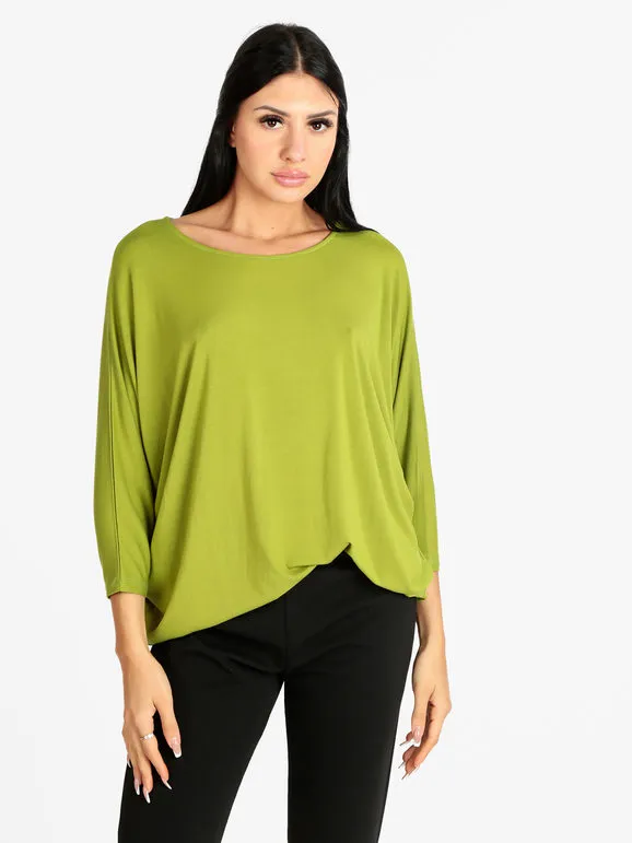 My Style Camiseta mujer manga murciélago