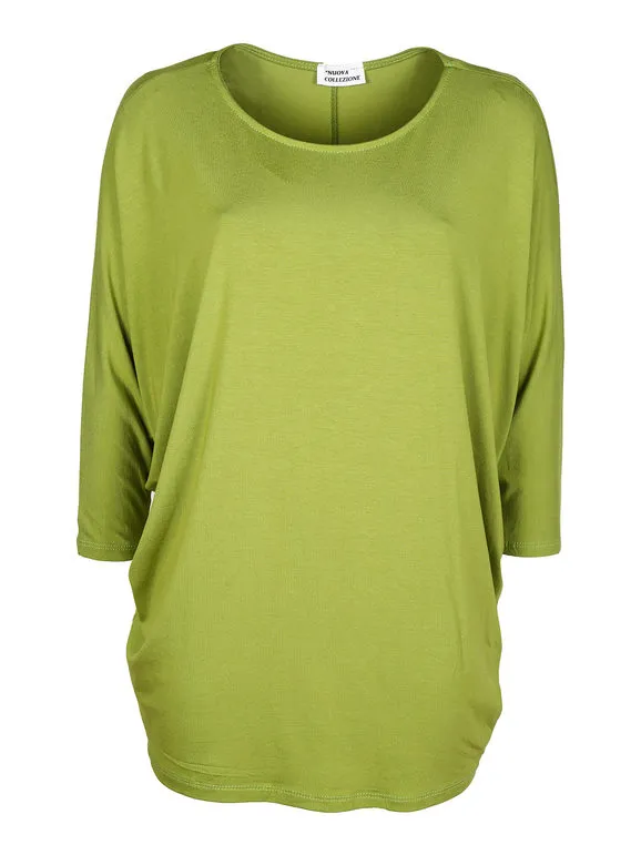 My Style Camiseta mujer manga murciélago