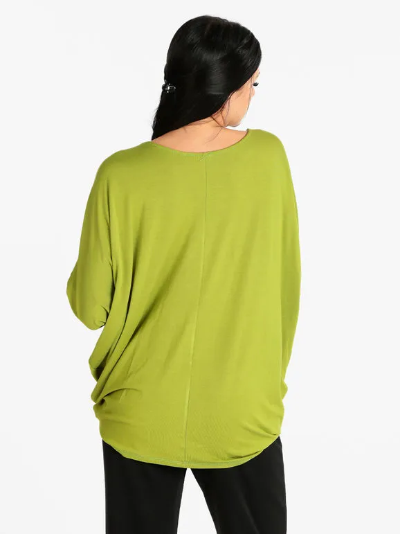 My Style Camiseta mujer manga murciélago