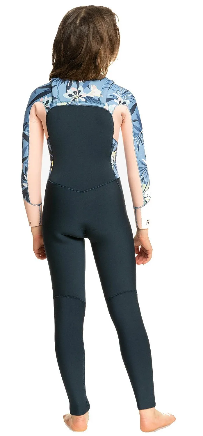 NEOPRENO ROXY 3/2 SWELL SERIES GIRL ZIP GBS LS  XBMY/ALLURE RG FASSO S  GIRL´S