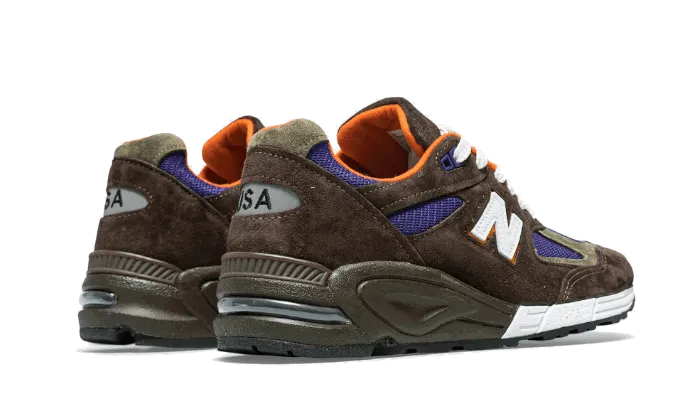 New Balance 990v2 Made in USA "Brown Purple'"