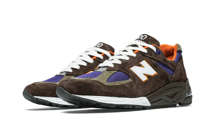 New Balance 990v2 Made in USA "Brown Purple'"