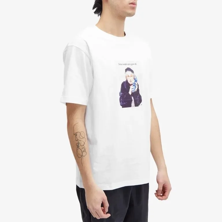 NEW BALANCE ATHLETICS NEVER AGE TEE WHITE