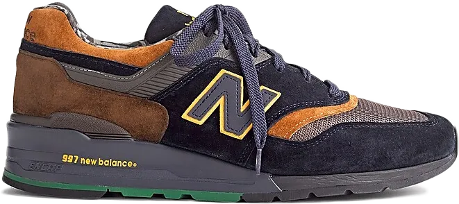 New Balance J. Crew x 997 Wild Nature Pack Grizzly Bear "Tree Bark"