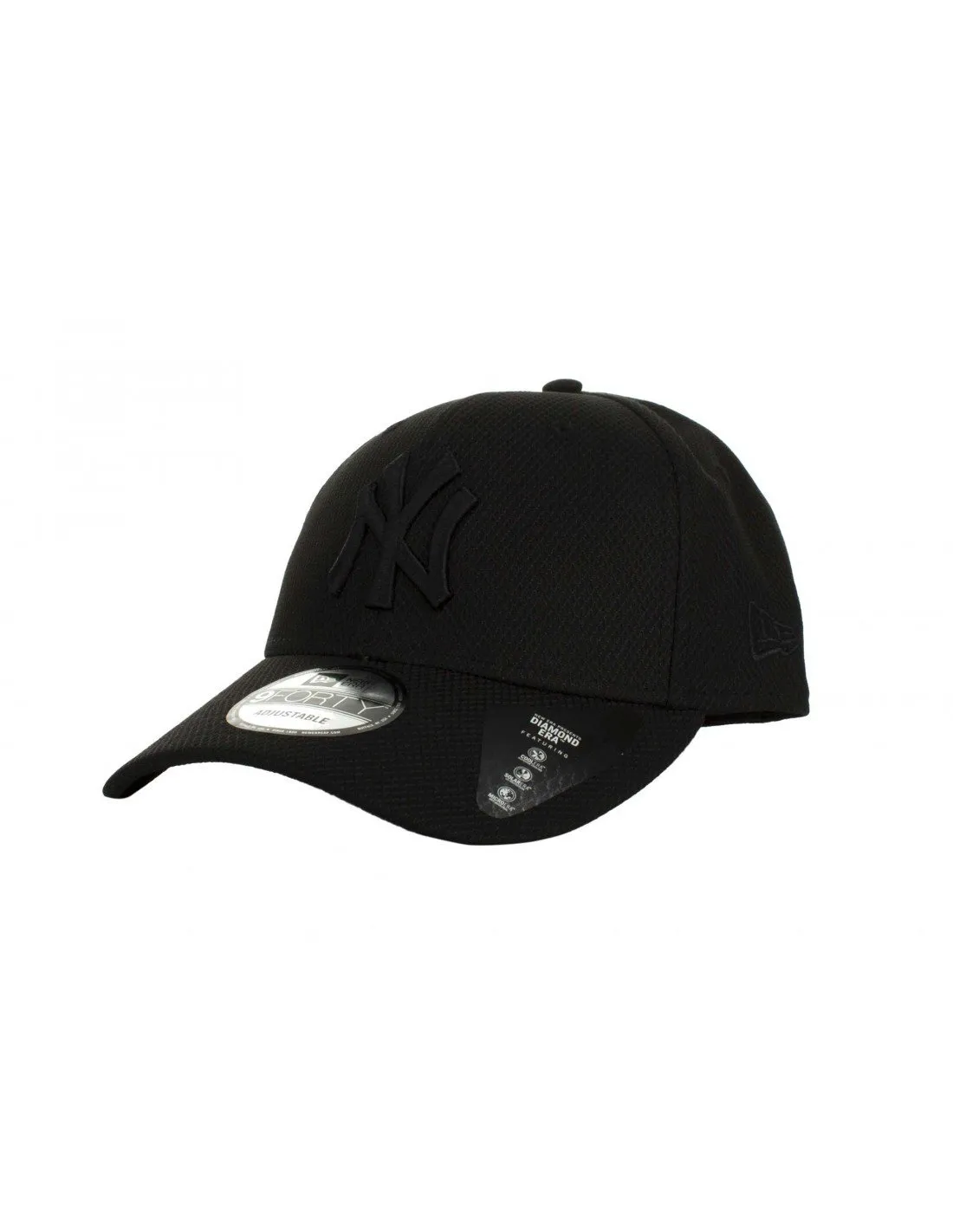 NEW ERA  GORRA NEGRA NEW YORK YANKEES 9FORTY DIAMOND ERA ADULTO