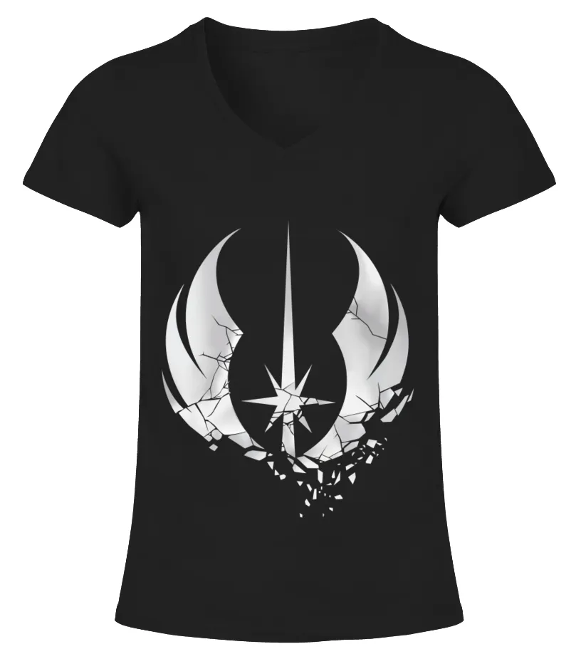 OBIWAN KENOBI JEDI ORDER CAMISETA CUELLO PICO MUJER