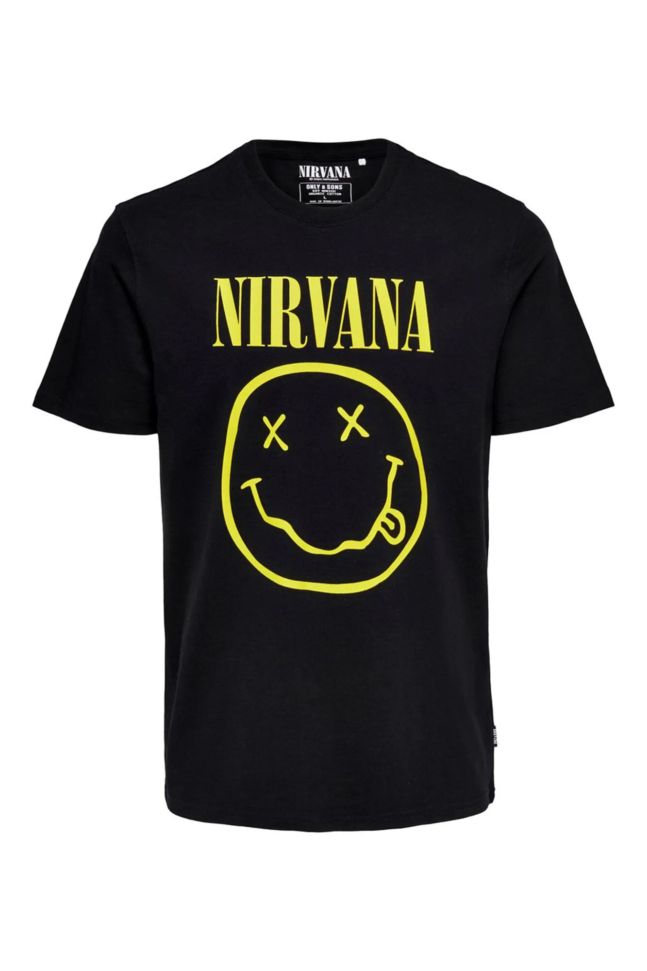 Only & Sons Camiseta de licencia Nirvana con print frontal