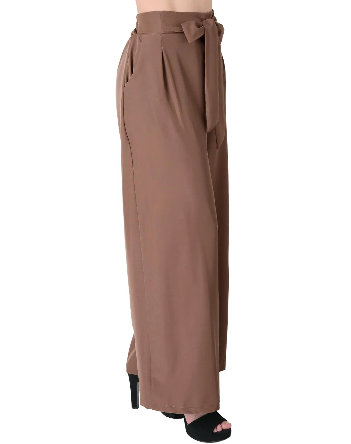 Pantalón Mujer Moda Recto Beige Stfashion 69704806