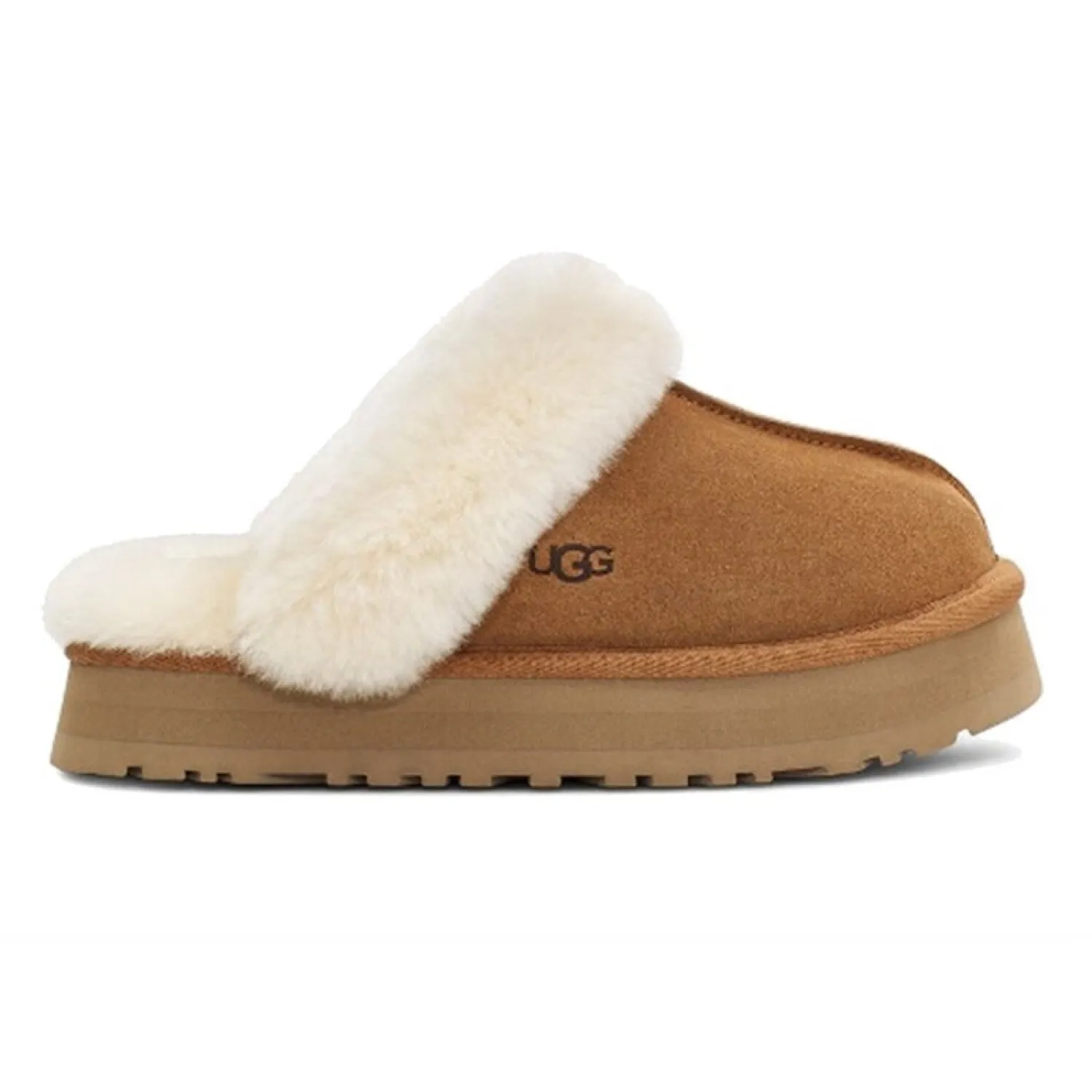 PANTUFLAS UGG DISQUETTE  MARRóN