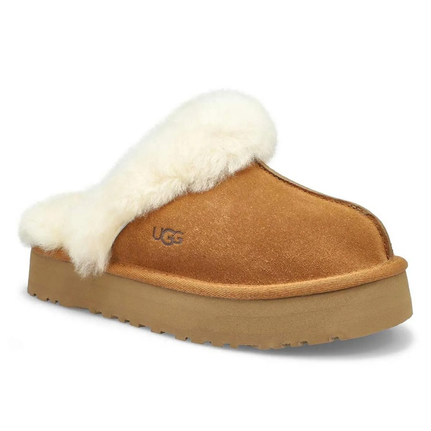 PANTUFLAS UGG DISQUETTE  MARRóN