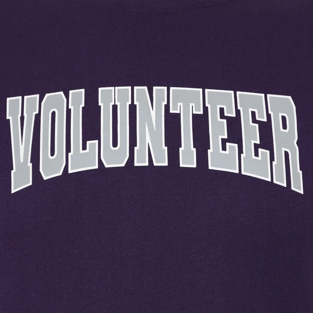 Parkrun Apricot parkrun Volunteer Collegiate camiseta para hombre