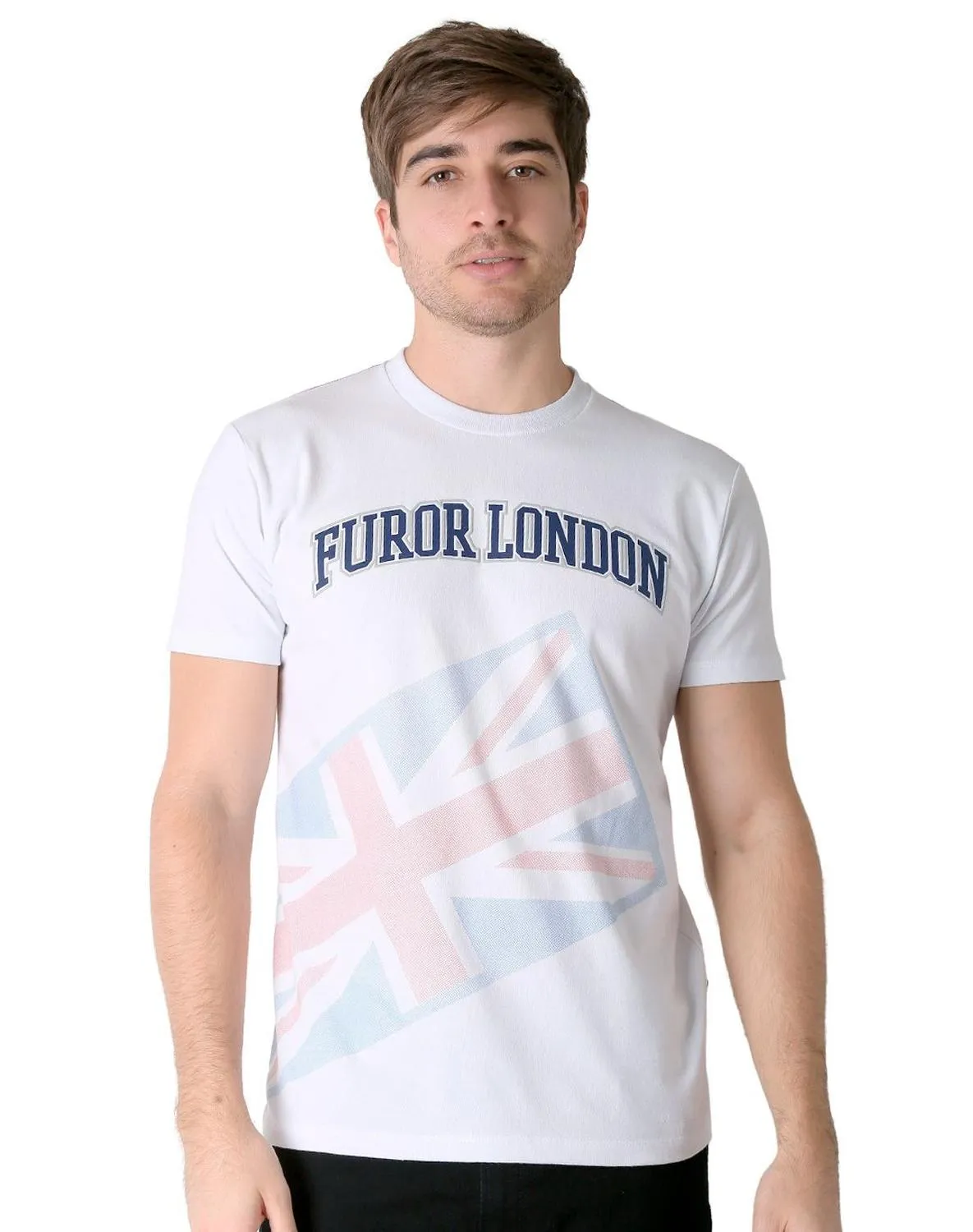 Playera Hombre Moda Camiseta Blanco Furor 62107022