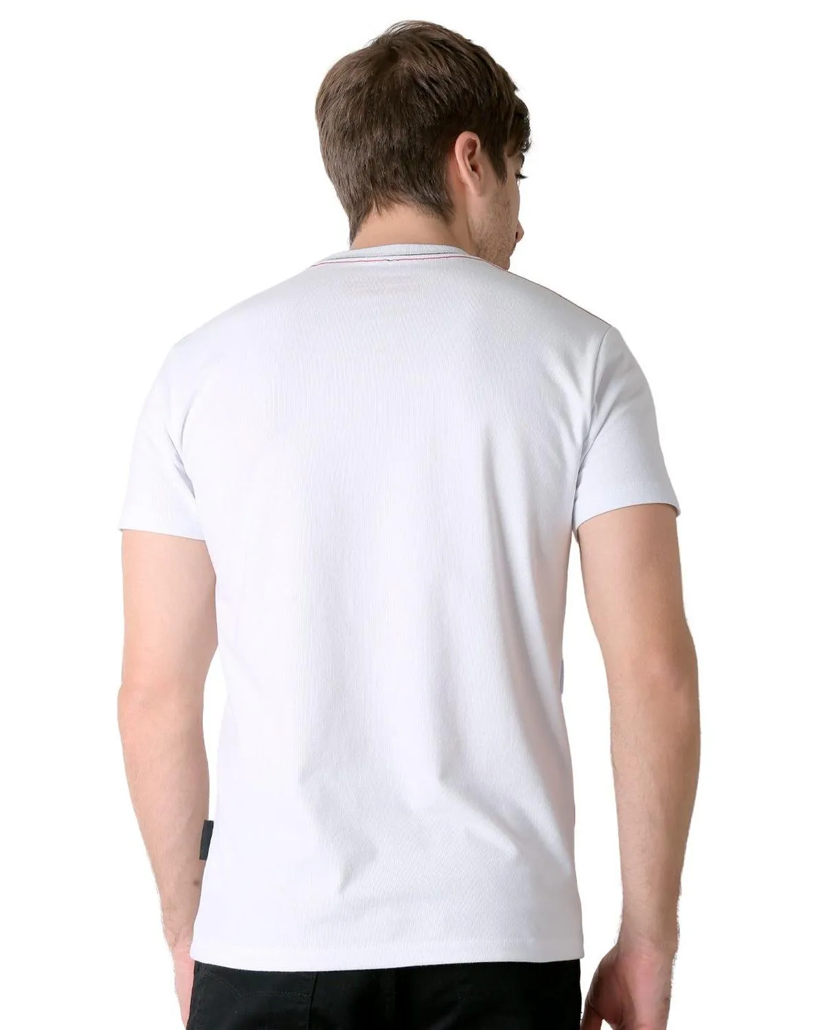 Playera Hombre Moda Camiseta Blanco Furor 62107022