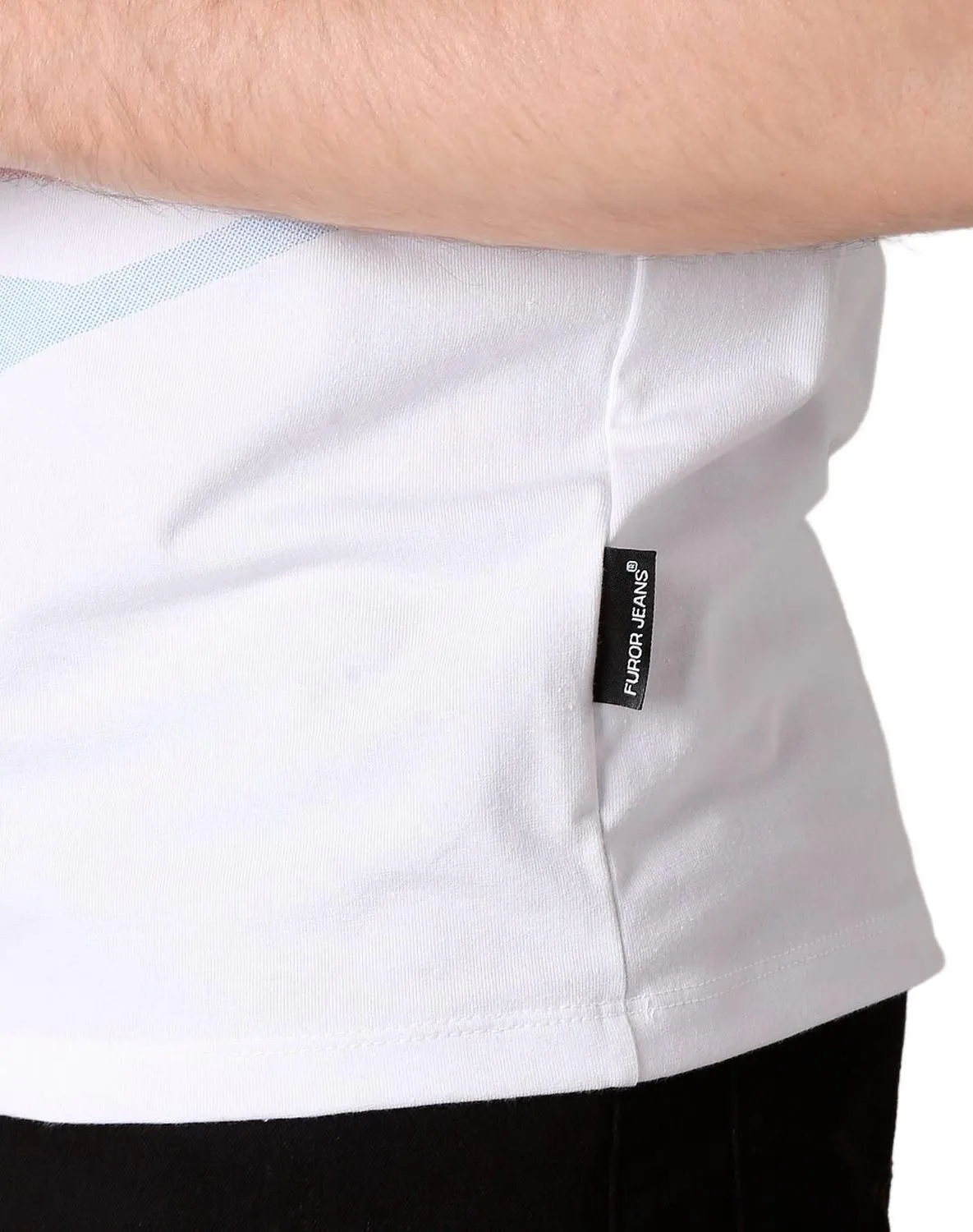 Playera Hombre Moda Camiseta Blanco Furor 62107022