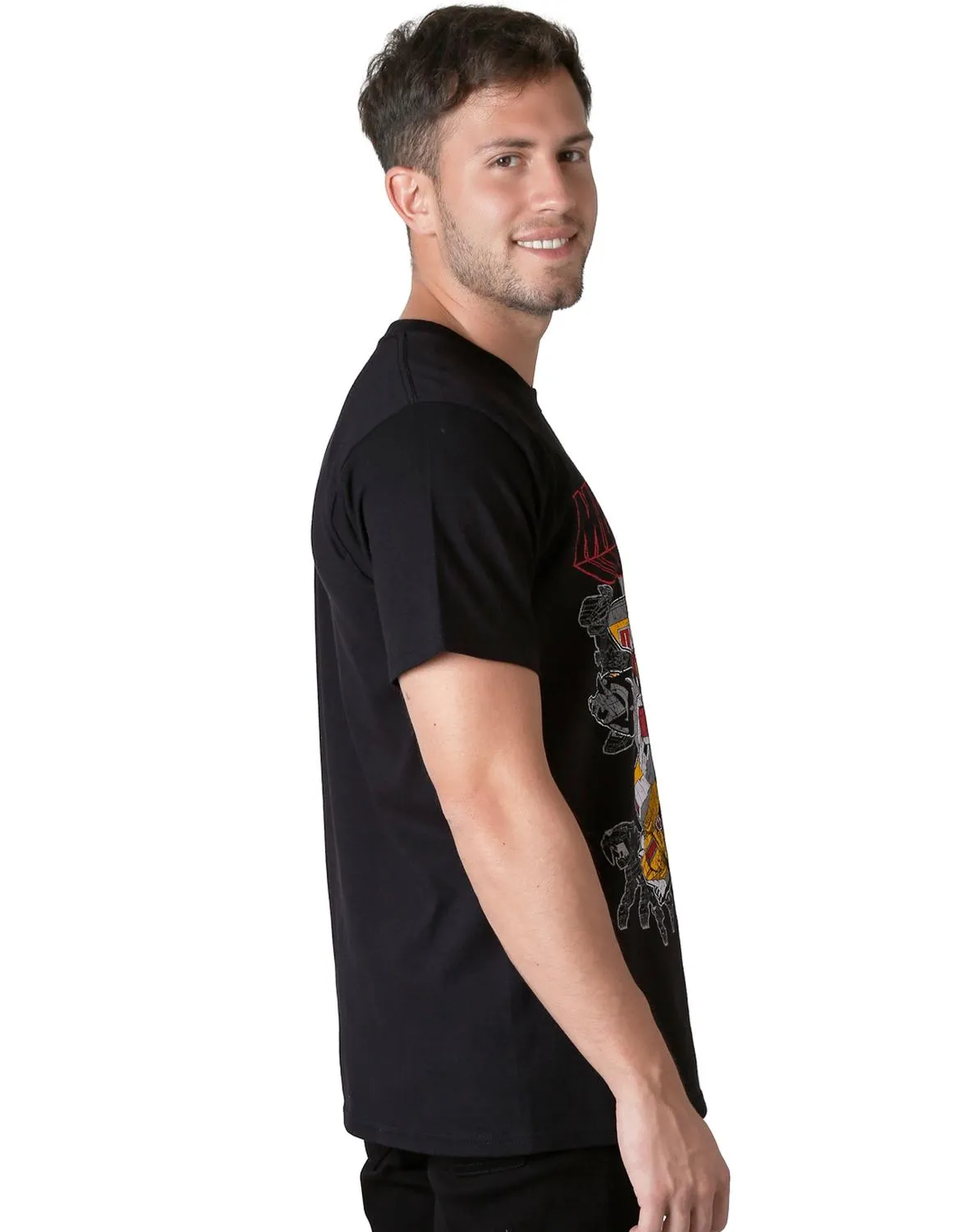 Playera Hombre Moda Camiseta Negro Toxic 51604621