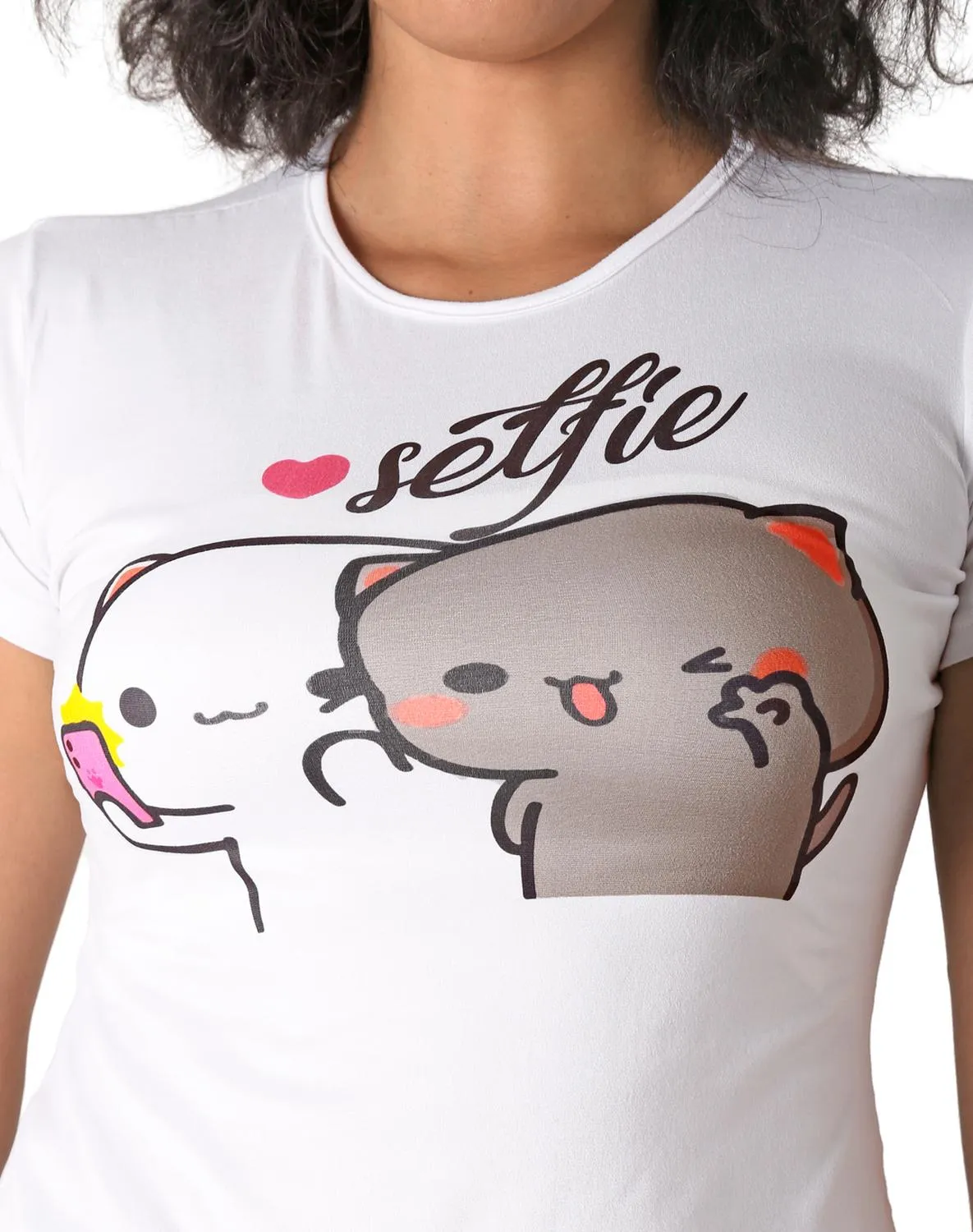 Playera Mujer Moda Camiseta Blanco Stfashion 69704645
