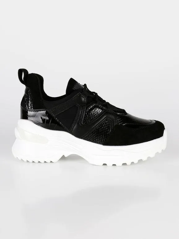 Queen Helena Zapatillas de cordones con cuña