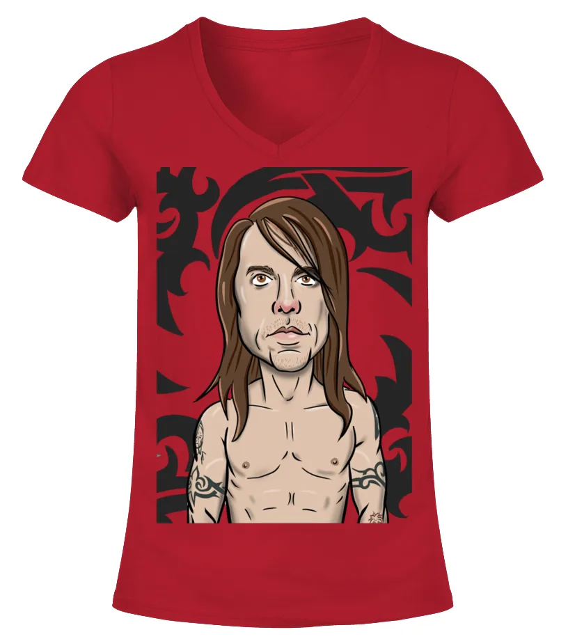 Red Hot Chili Peppers RD (2) Camiseta cuello pico Mujer
