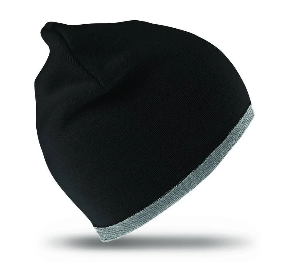 RESULT RC046  SOMBRO DE AJUSTE DE MODA REVERSIBLE  BLACK/ GREY