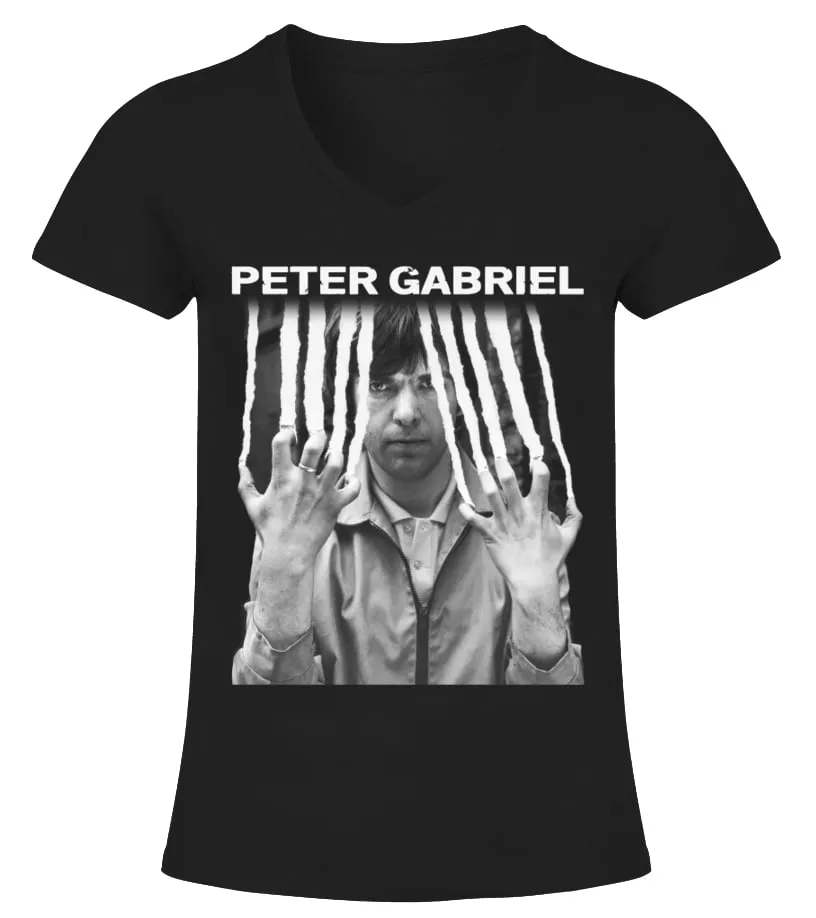 RK70S648BK. PETER GABRIEL  PETER GABRIEL CAMISETA CUELLO PICO MUJER