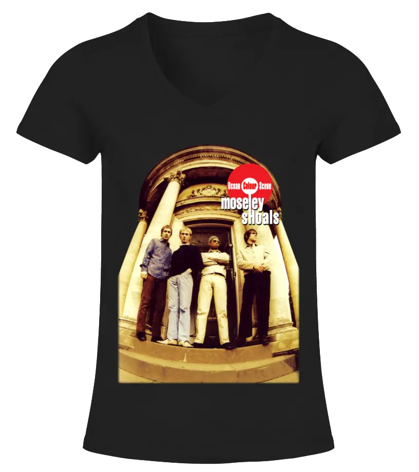 RK90SBK. OCEAN COLOUR SCENE  MOSELEY SHOALS CAMISETA CUELLO PICO MUJER