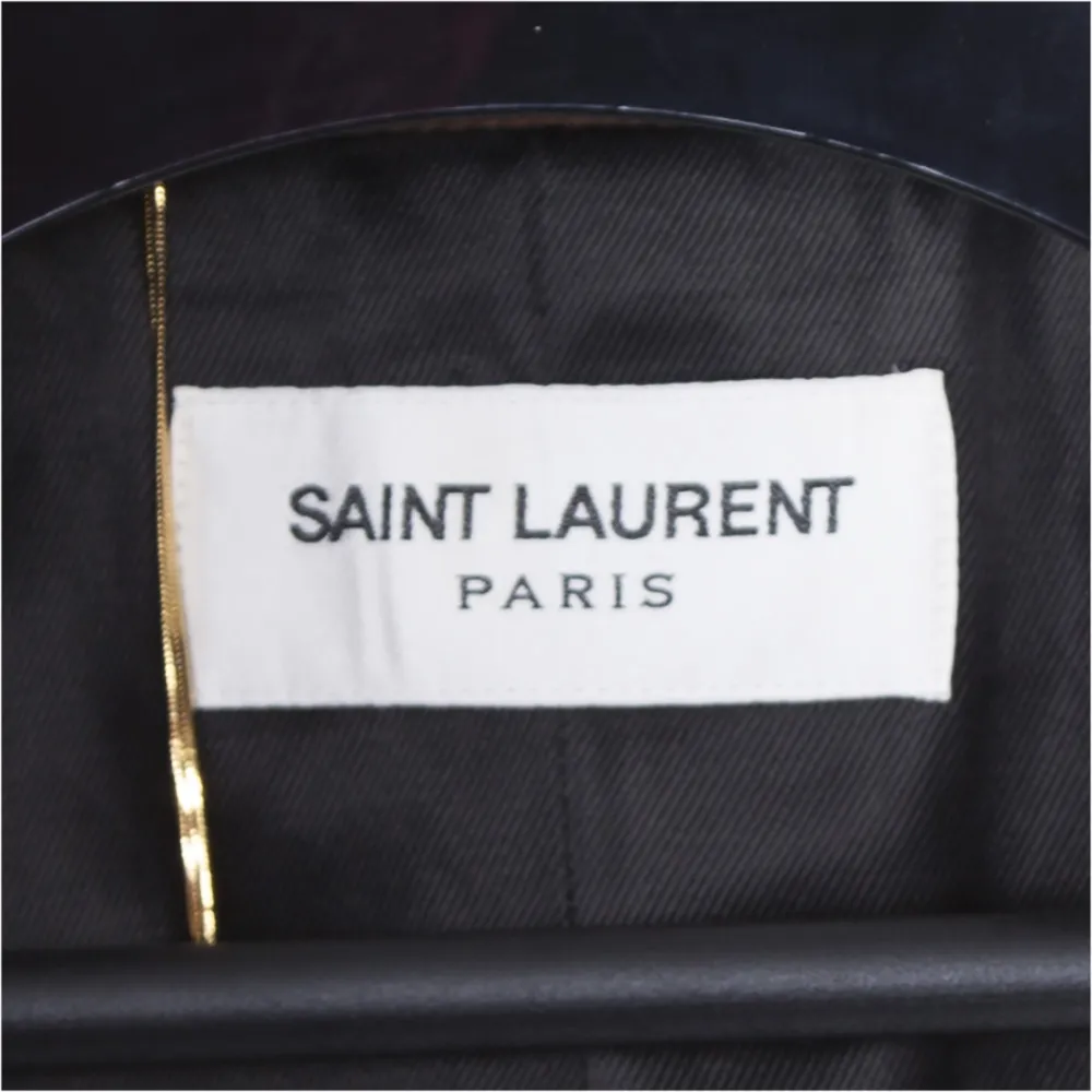 Saint Laurent Abrigo Chesterfield T 42