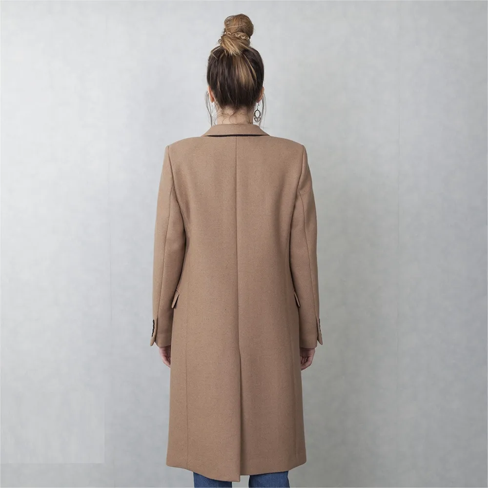 Saint Laurent Abrigo Chesterfield T 42