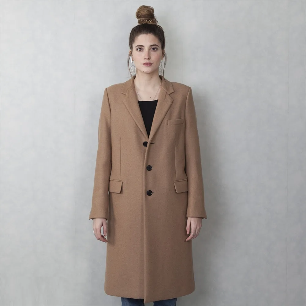 Saint Laurent Abrigo Chesterfield T 42
