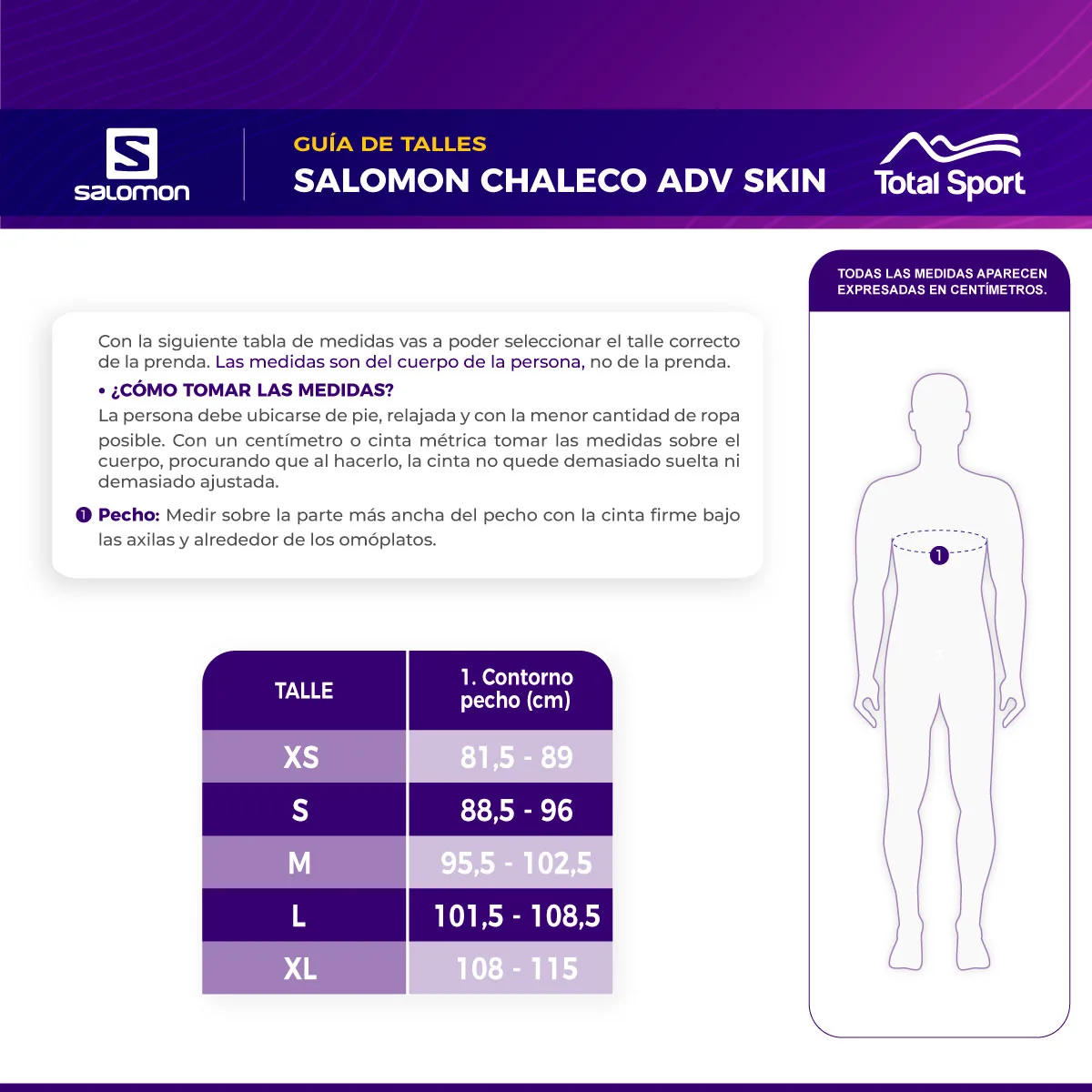SALOMON CHALECO HIDRATACIóN ADV SKIN CROSSUNISEXC20919