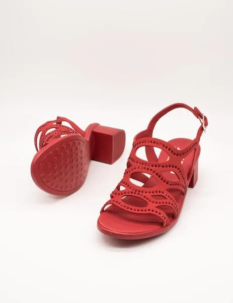 Sandalia 24HRS 26046 Relax Cherry de Mujer
