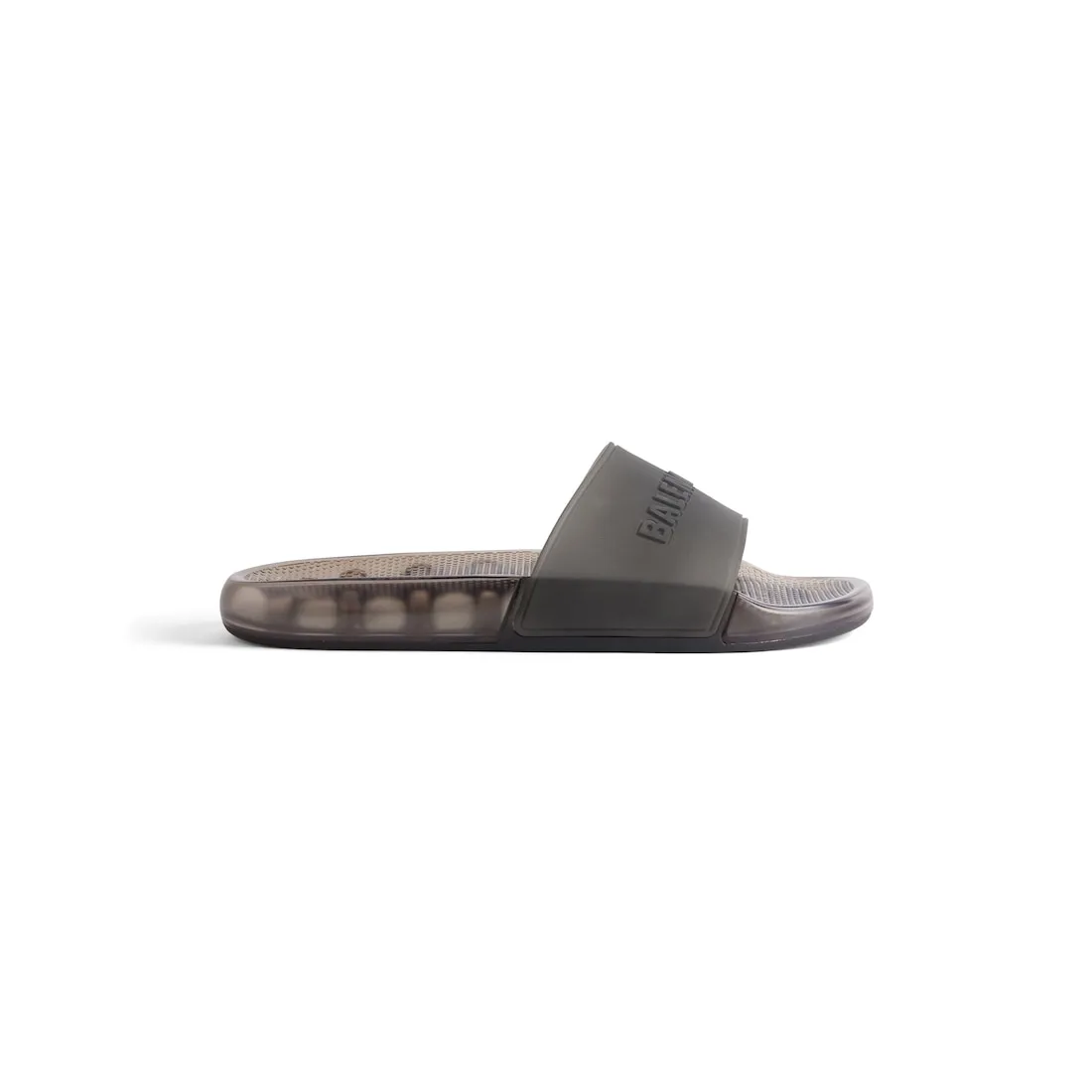 Sandalia Slide Pool Transparent  para Hombre en Negro