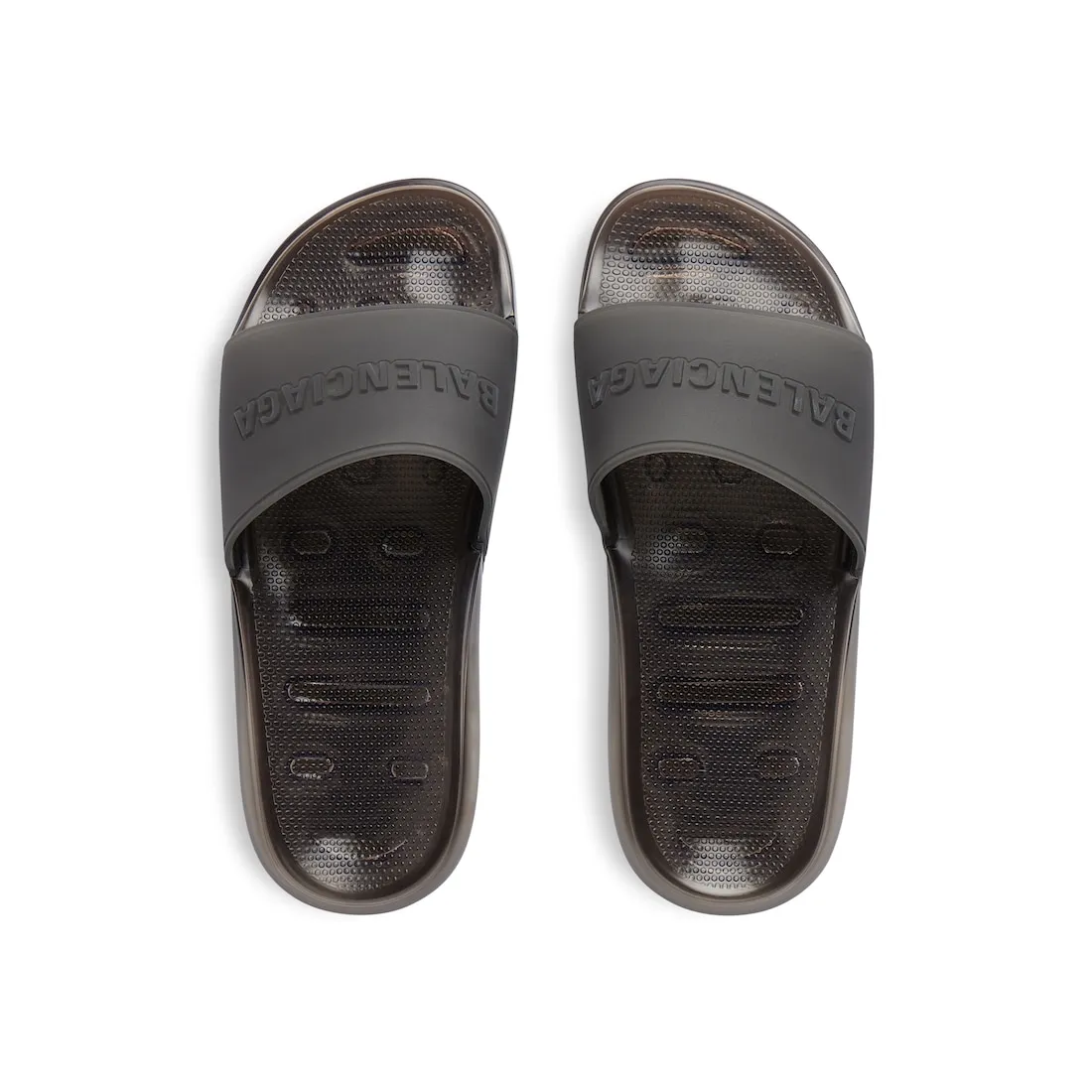 Sandalia Slide Pool Transparent  para Hombre en Negro