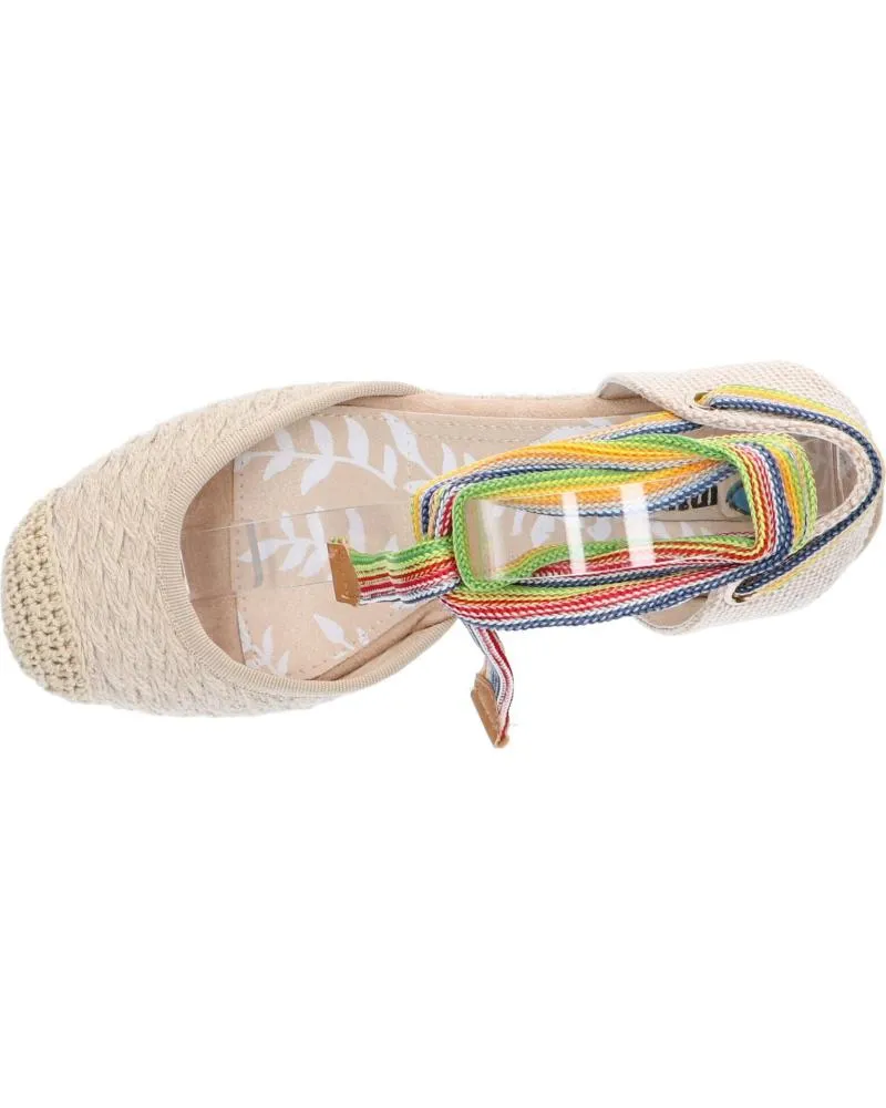 SANDALIAS DE MUJER MTNG 51122 308013JUTE NATURAL