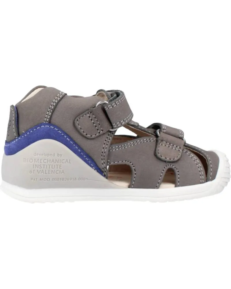 SANDALIAS DE NIñA Y NIñO BIOMECANICS SANDALIAS BIOMECANICS BDARK GREYNOBUCK