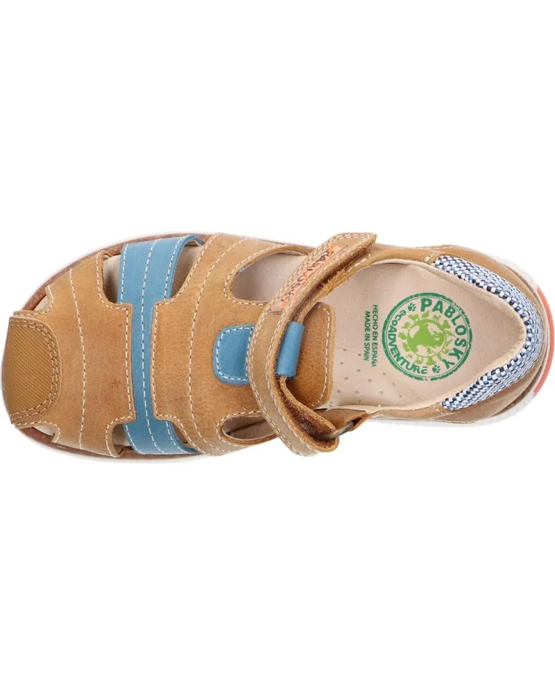 Sandalias de Niño PABLOSKY 504883P MARRON