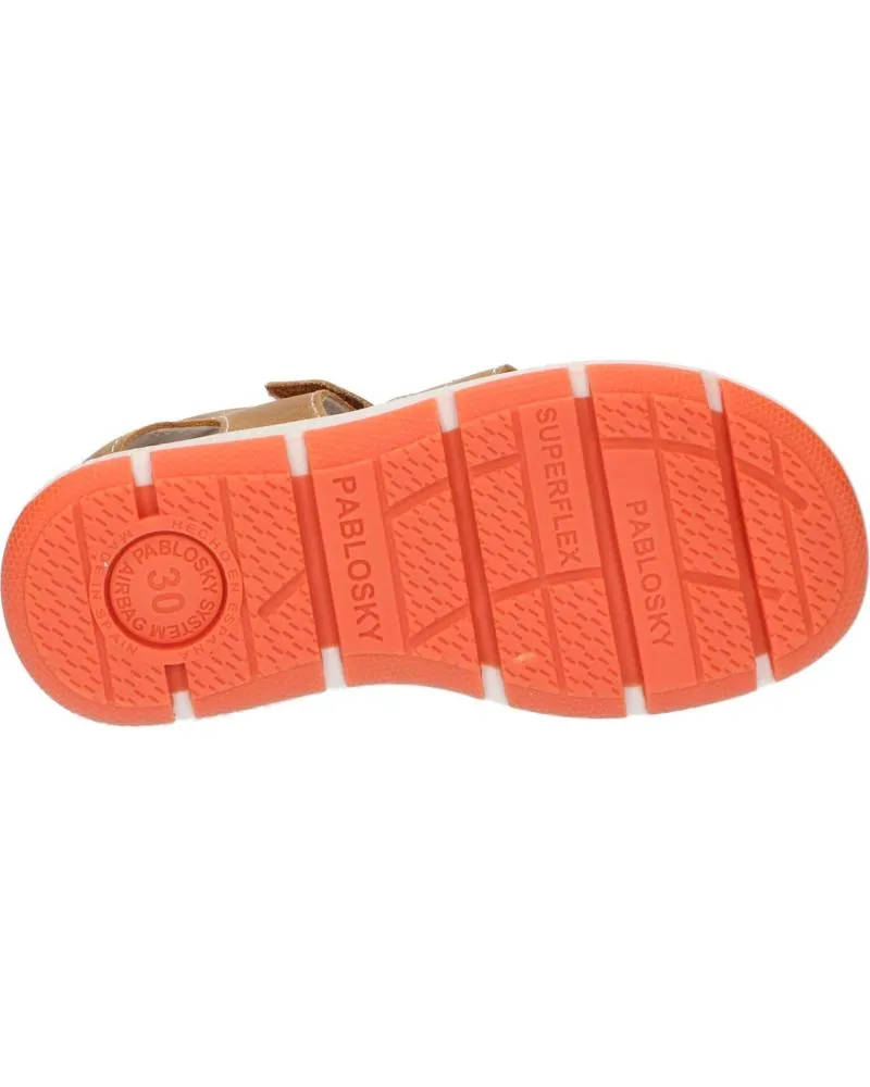 Sandalias de Niño PABLOSKY 504883P MARRON