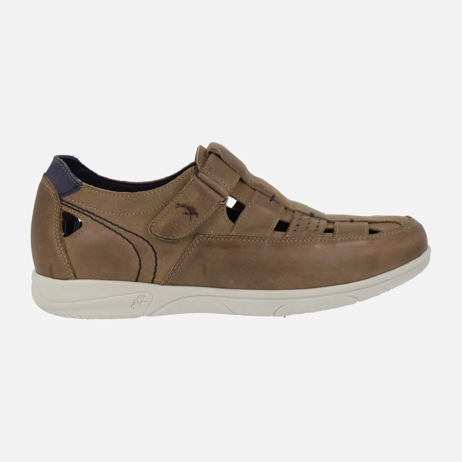 Sandalias de piel cerradas para hombre Fluchos