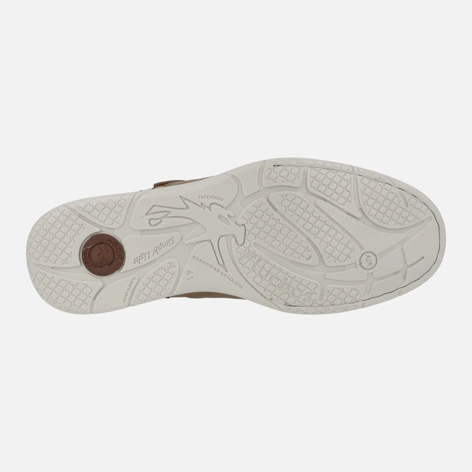 Sandalias de piel cerradas para hombre Fluchos