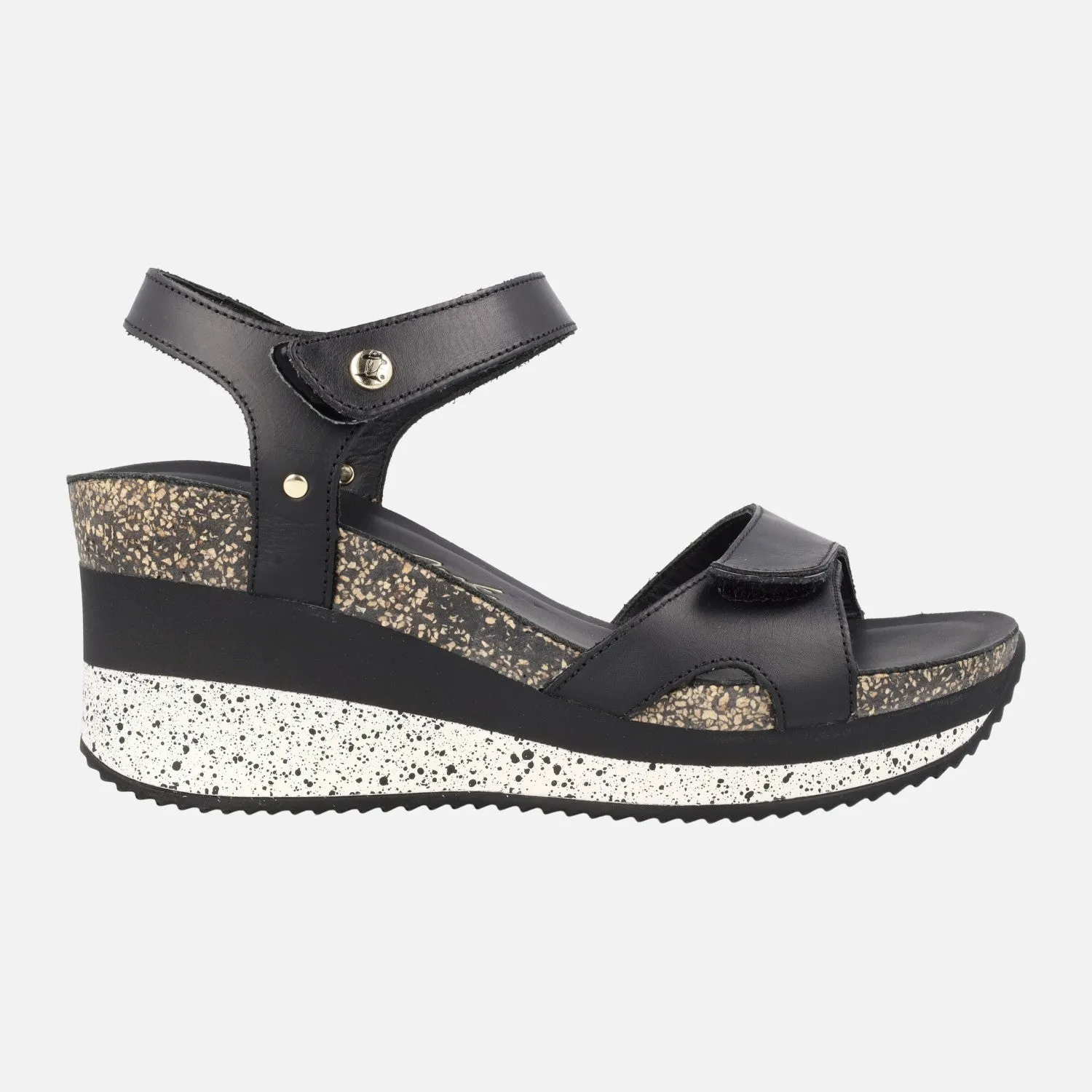 Sandalias de piel con cierre de velcro Nica Sport