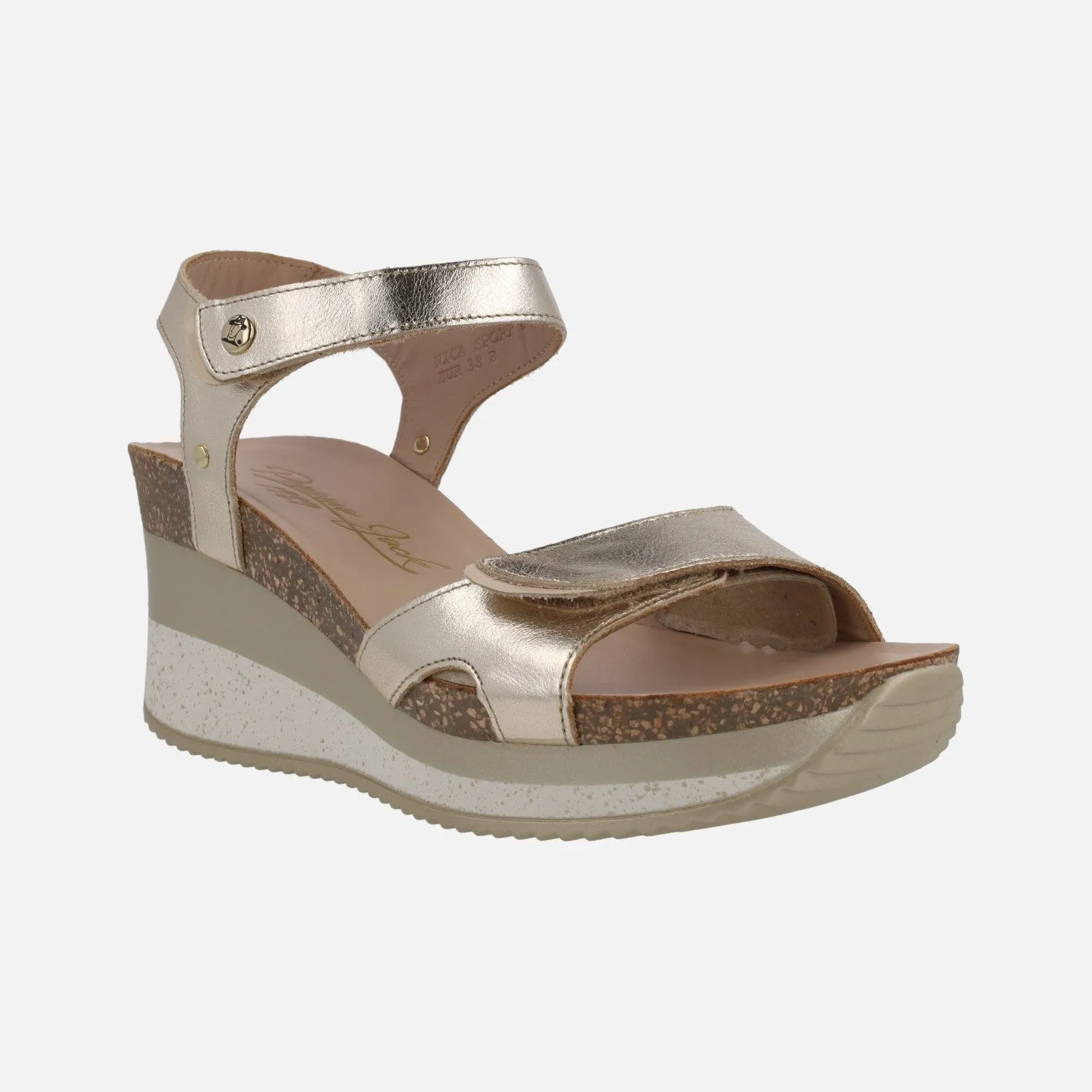 Sandalias de piel con cierre de velcro Nica Sport