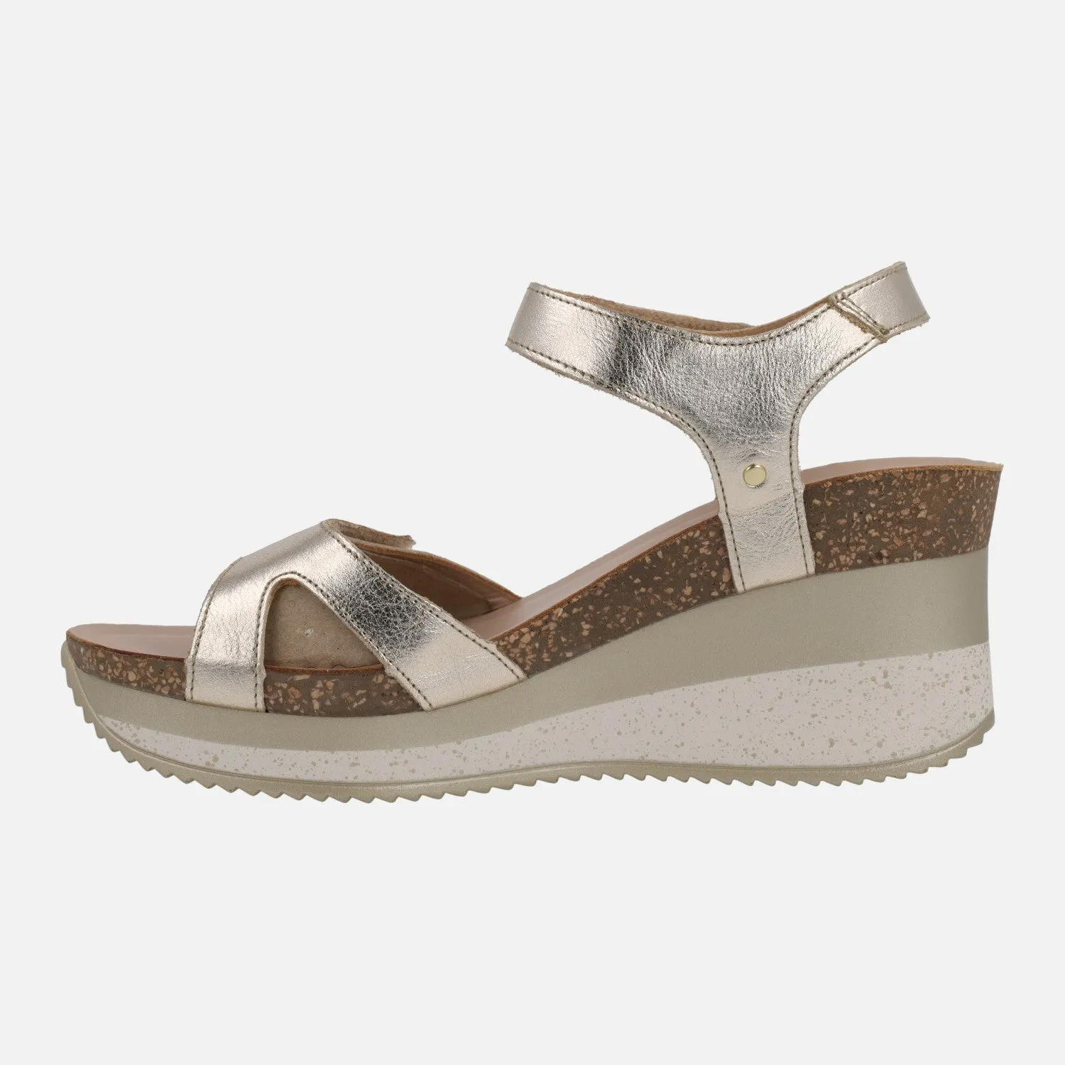 Sandalias de piel con cierre de velcro Nica Sport