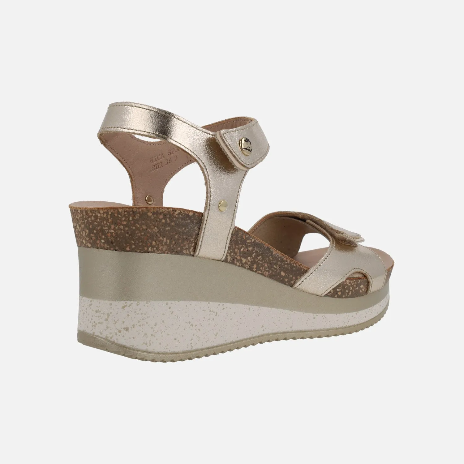 Sandalias de piel con cierre de velcro Nica Sport