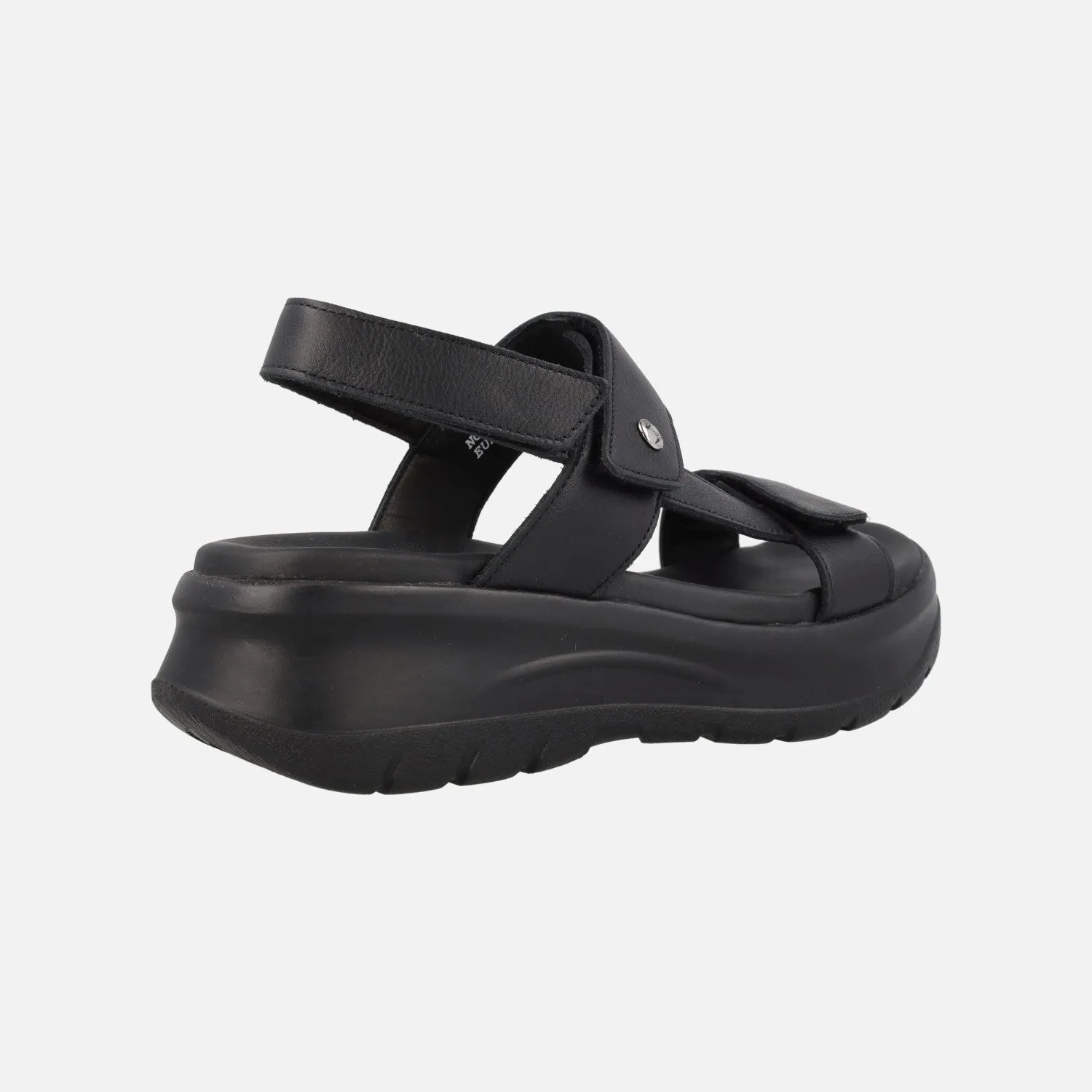 Sandalias de piel con cierre de velcro Panama jack Noor